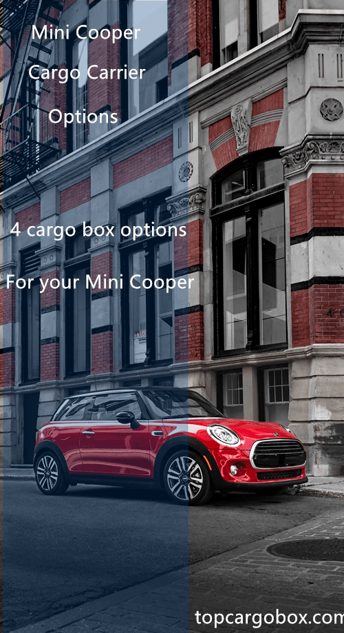 4 cargo carrier options for mini cooper