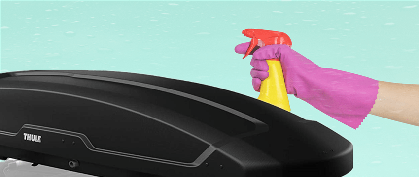 you need to know how to clean a car roof box