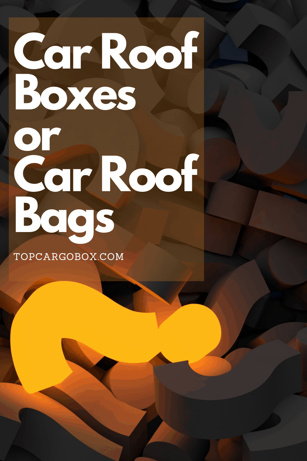 choosing car roof boxes or car roof bags is a tough question to answer.