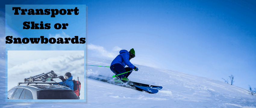 How to Transport Snowboards or Skis