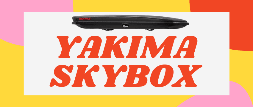 Yakima SkyBox Aerodynamic Cargo Box