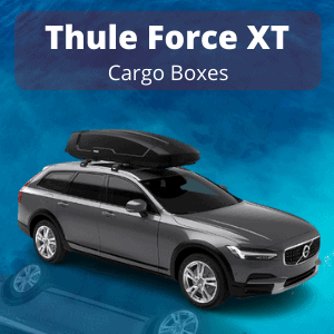 thule force cargo box for volvo xc40
