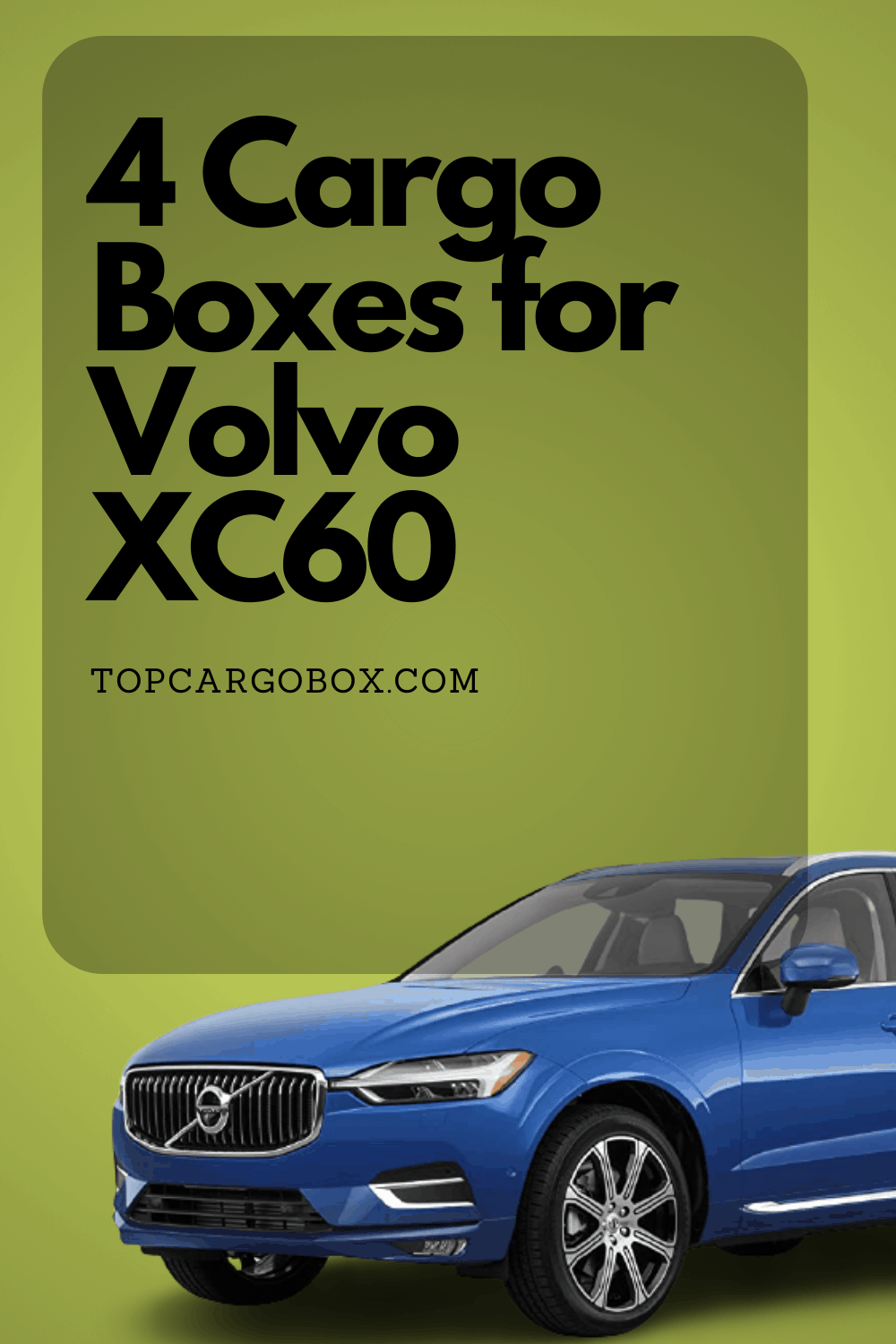 4 cargo boxes for volvo xc60