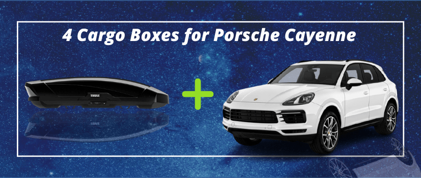 4 roof boxes for porsche cayenne