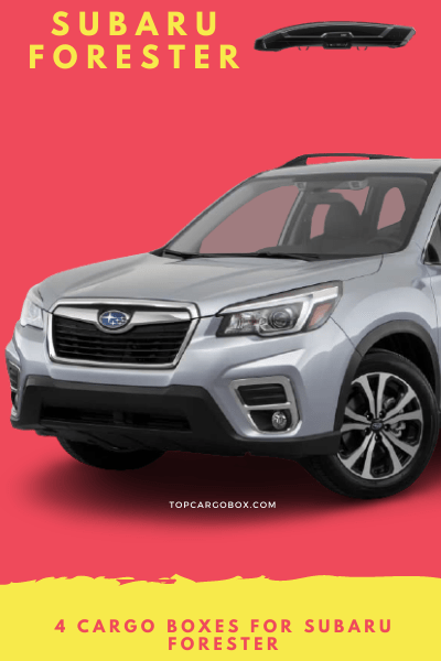 4 rooftop cargo carriers for Subaru Forester