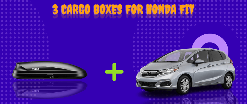 3 cargo boxes for honda fit