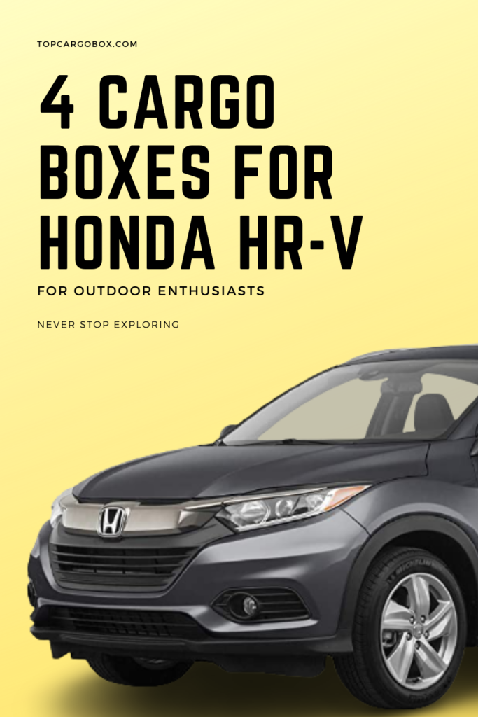 4 compatible cargo boxes for Honda HR-V