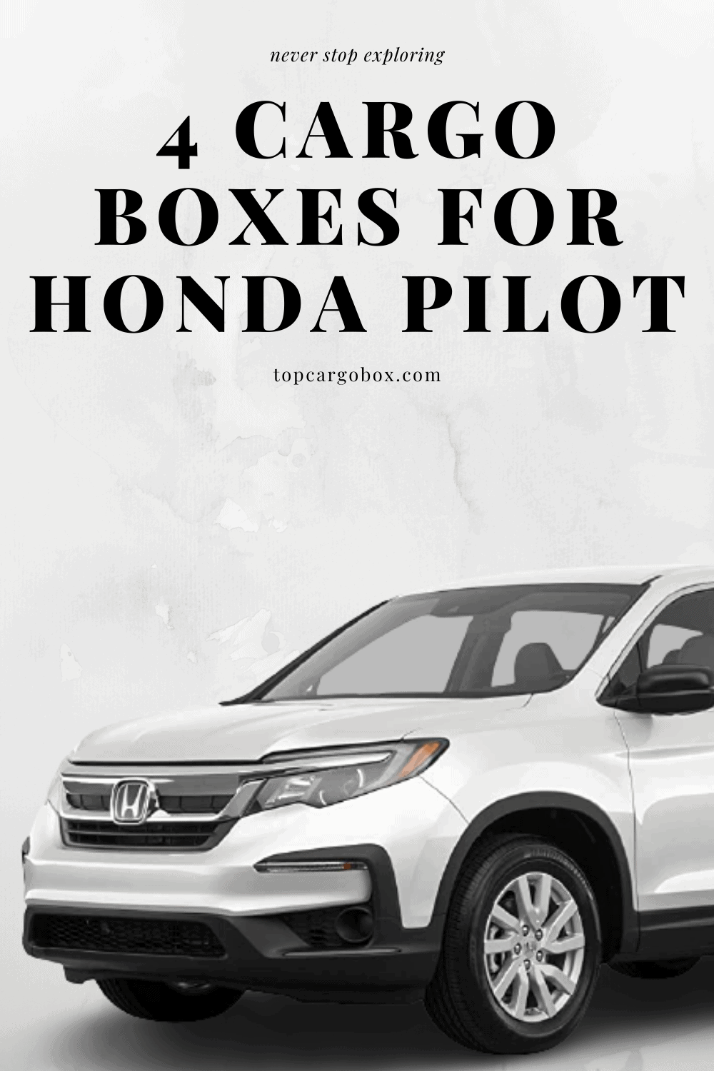 4 suitable cargo boxes for honda pilot