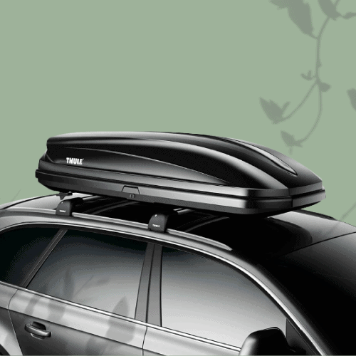 Thule Pulse Rooftop Cargo Box side look