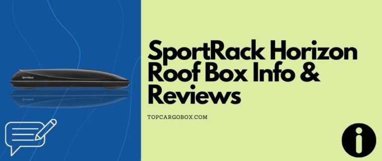 SportRack Horizon 3 Cargo Boxes