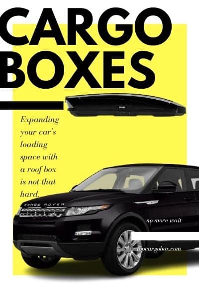 5 best cargo boxes for Land rover range rover evoque on a list