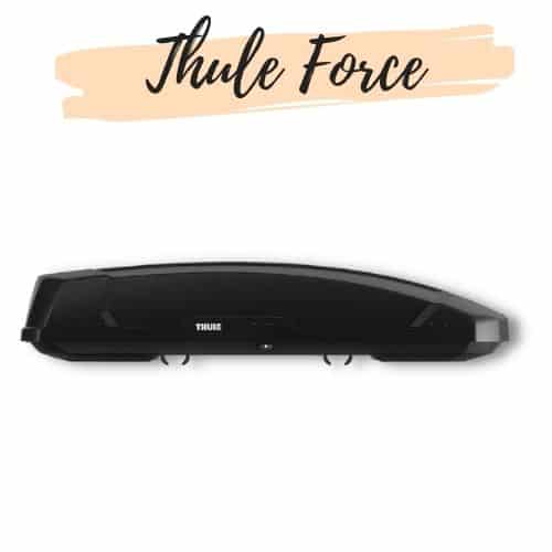 thule force cargo box for Mercedes Benz Models: GLC, GLS-Class, GLB, G-Class, A-Class, and E-Class