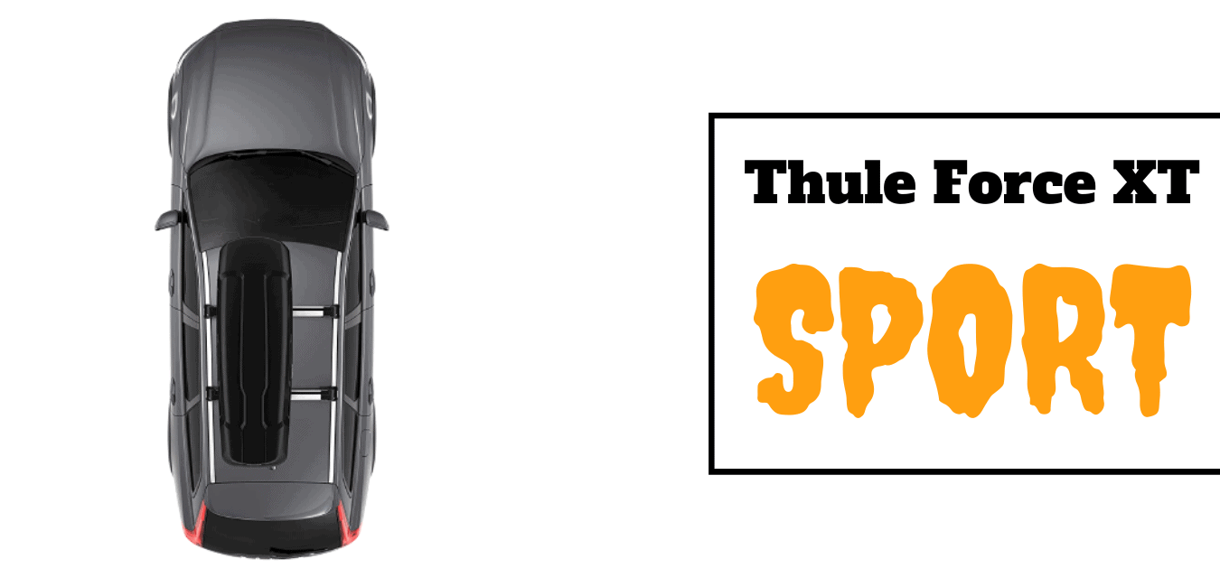 thule force xt sport has narrow design that allows user to mount other gear on the spare space on the roof rack.