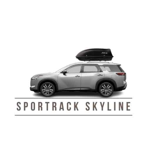sportrack skyline cargo box for nissan pathfinder