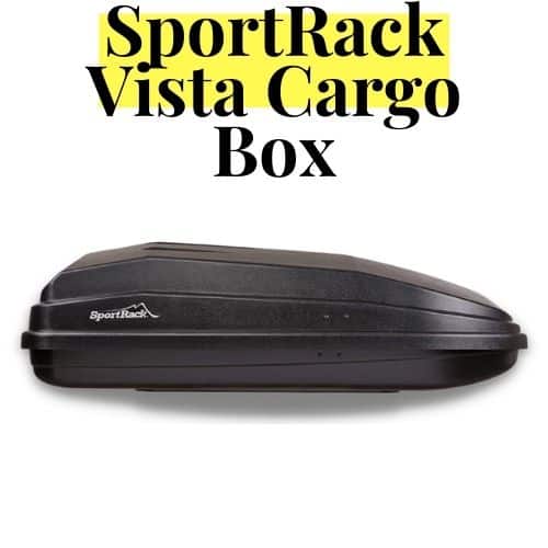 sportrack cargo box on panoramic sunroof
