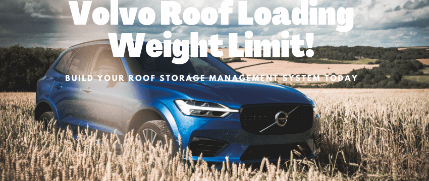 volvo roof loading weight limit for all volvo models