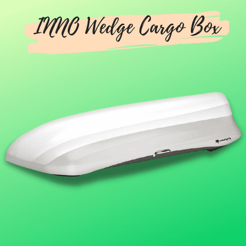 INNO BRM665WH Wedge Cargo Box - 14 Cubic FT (Gloss White cargo box