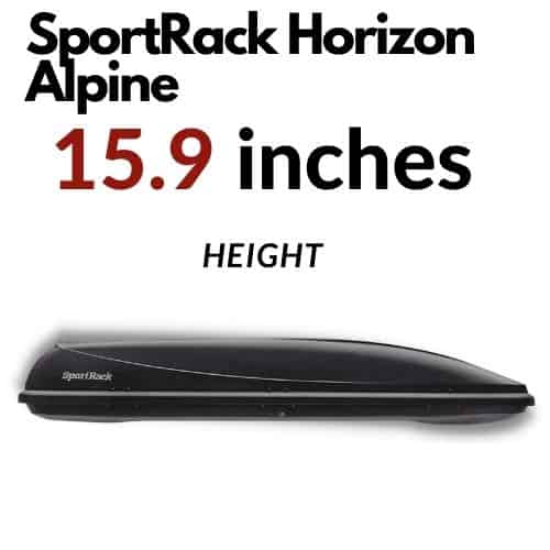 SportRack Horizon slim thin skinny car rooftop luggage carrier