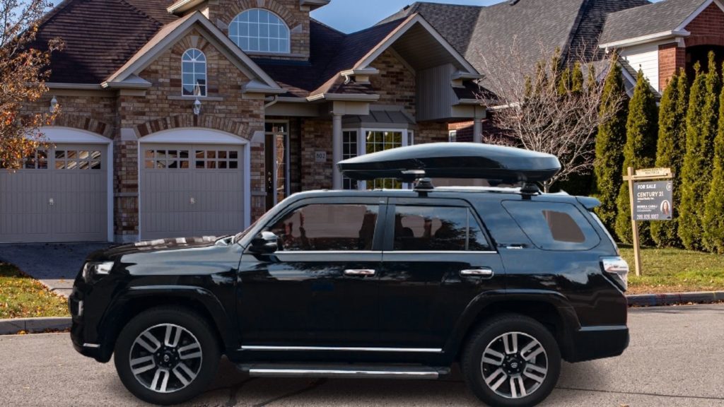 I purchased a black roof box for my Toyota 4runner last year, and it worked fine without a flaw.