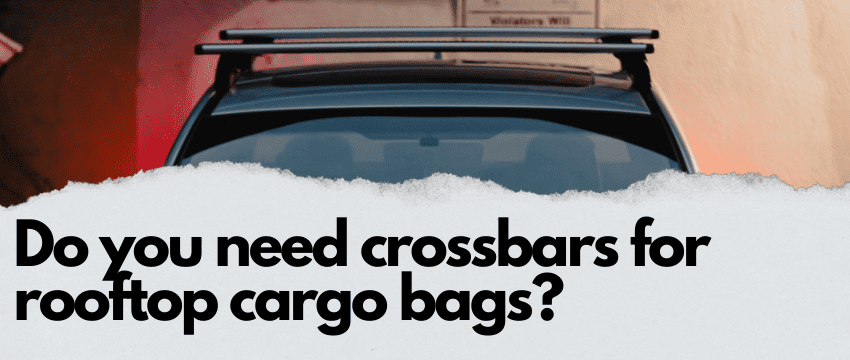 rooftop cargo bags for all vehicle without roof racks