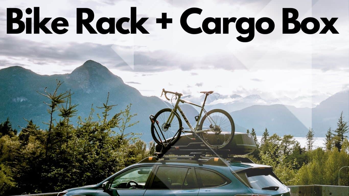 bike rack + cargo box