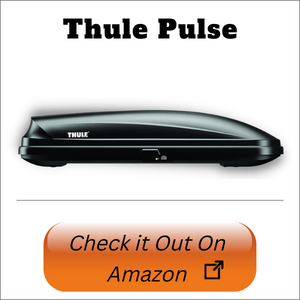 Thule Pulse roof box is one of the best-selling roof boxes on the market.
