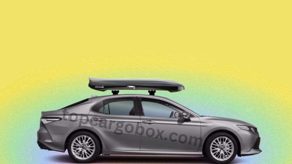 INNO Wedge Cargo Boxes ON top of the Toyota Camry