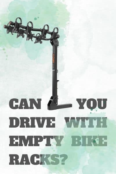 drive with empty bike racks all the time