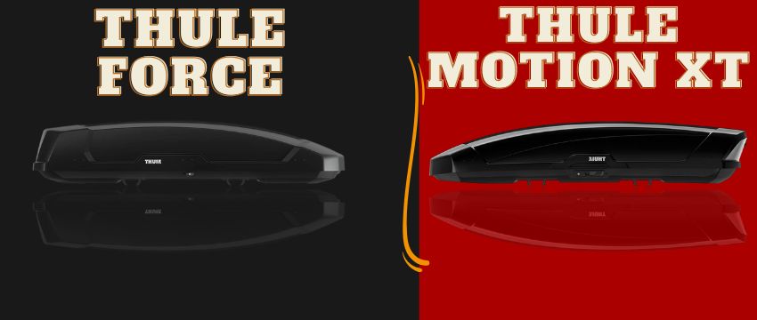 Thule Motion XT compare with Thule Force