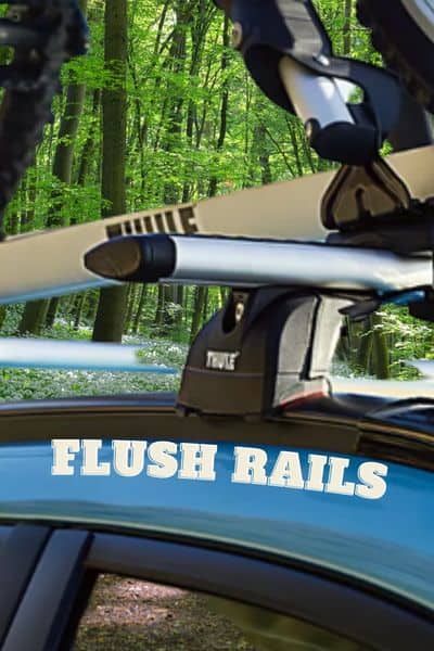 Subaru Crosstrek Hybrid with flush roof rails
