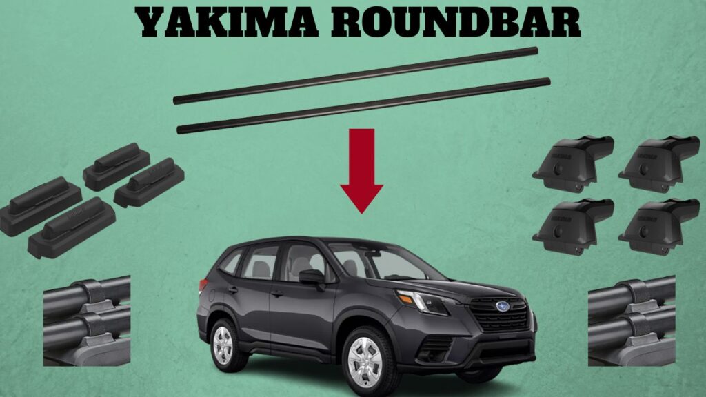 Yakima RoundBar roof racks for Subaru Forester with bare roof