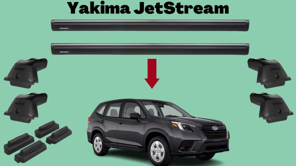 Yakima JetStream Roof Racks For Subaru Forester