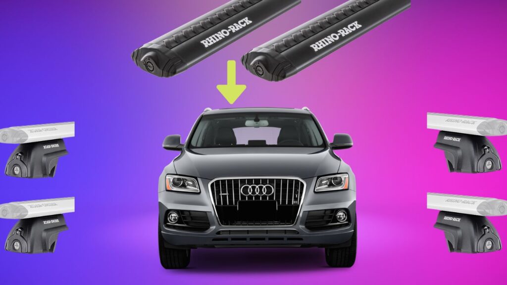 Rhino-Rack Vortex crossbars or roof racks for Audi Q5