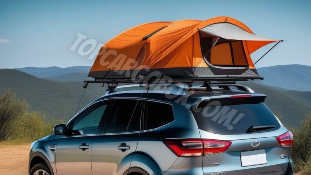 a rooftop tent that you can mount on the roof racks