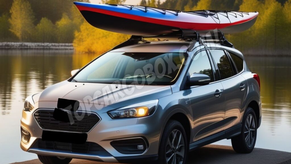how long can you fit a kayak carrier on the roof racks