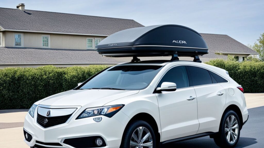 Acura ZDX rooftop cargo carriers