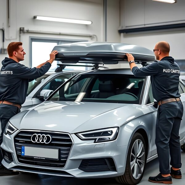 Installing Cargo Carrier For Audi A4 users