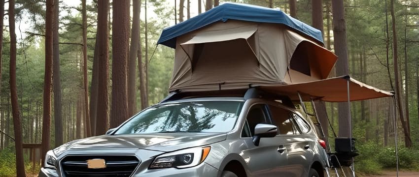 best camping accessories for subaru outback