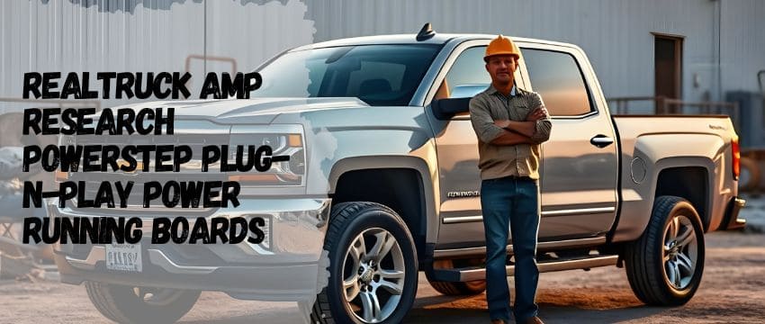 RealTruck AMP Research PowerStep Plug-N-Play Power Running Boards: Elevating Truck Accessibility