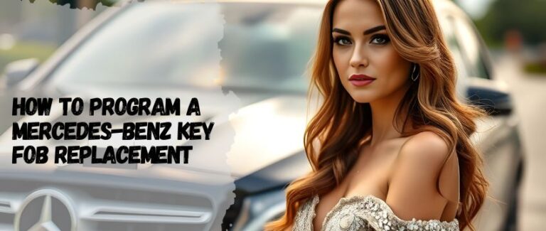 How to Program a Mercedes-Benz Key Fob Replacement