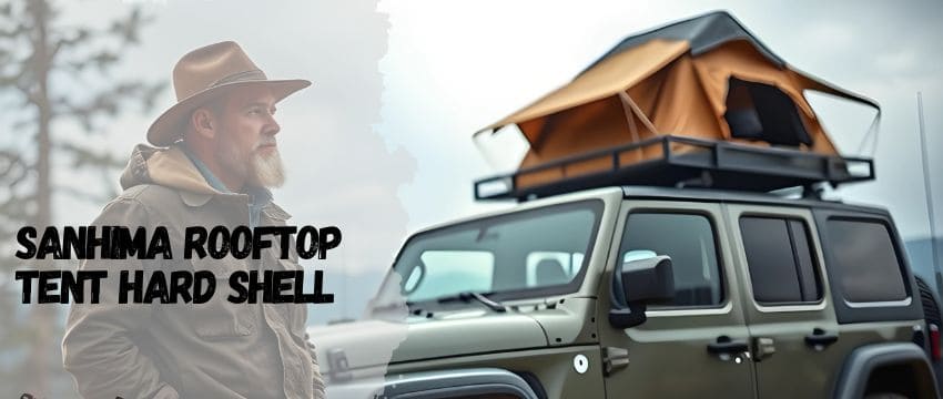 SAN HIMA Rooftop Tent Hard Shell: The Ultimate Companion for Adventurous Campers