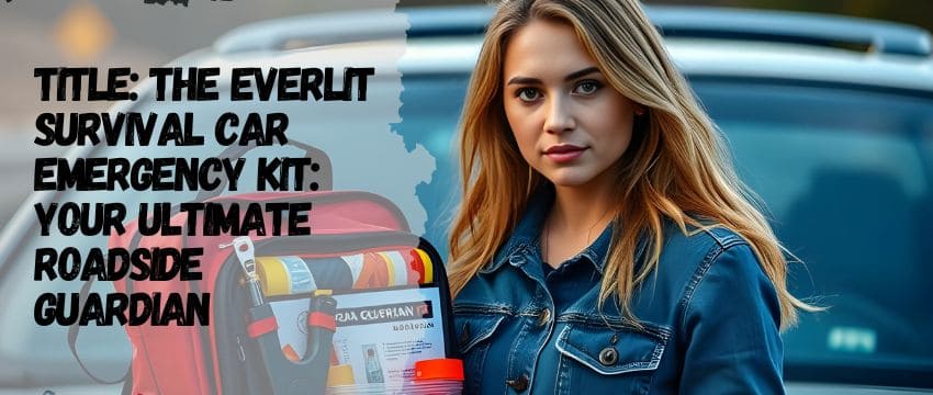 The Everlit Survival Car Emergency Kit: Your Ultimate Roadside Guardian
