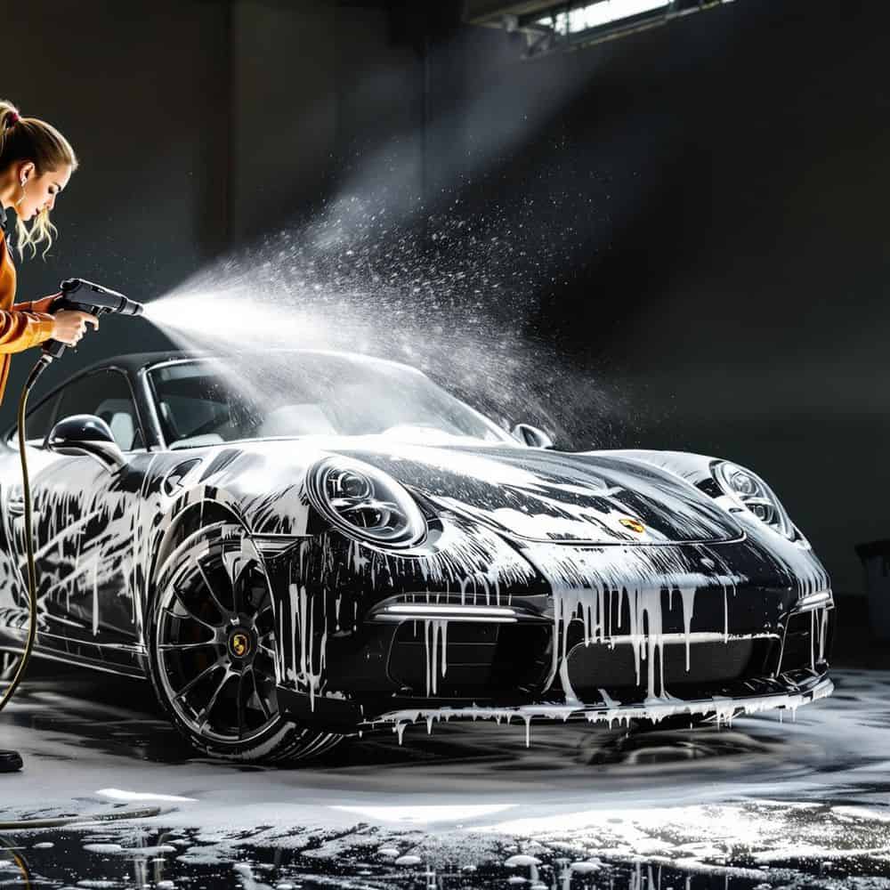 Visual guide: Griot's long-lasting protection vs. Car Gods' instant glossy shine