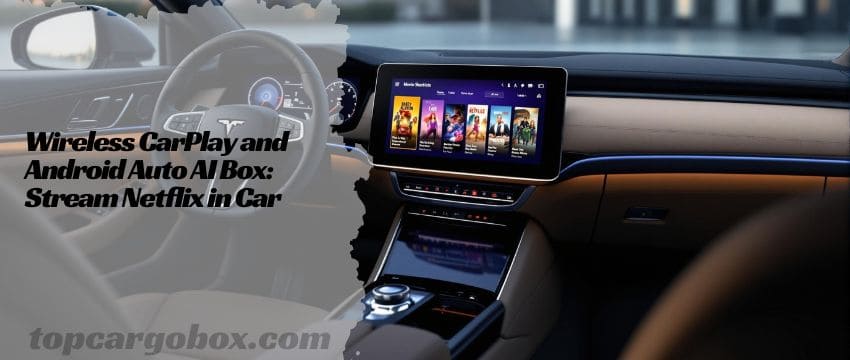"Smartphone connected to AutoSky via Bluetooth, enabling wireless Android Auto on the car’s touchscreen."