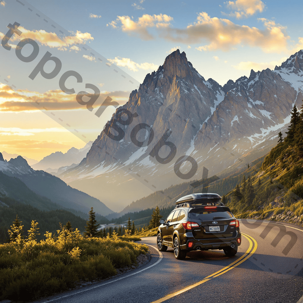 A person effortlessly opening the Thule Motion 3 L with one hand, demonstrating the Easy Open gas strut system.
