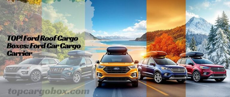 Vintage Ford Model T with a custom-mounted small roof box, blending classic style with modern utility.