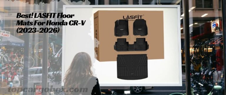 Precision-fit trunk liner designed for Honda CR-V's upper cargo position to keep your storage area clean