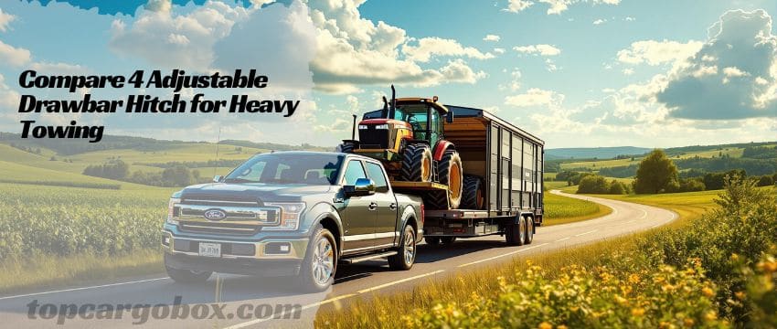 A happy driver confidently towing, knowing their hitch is built for strength and ease.