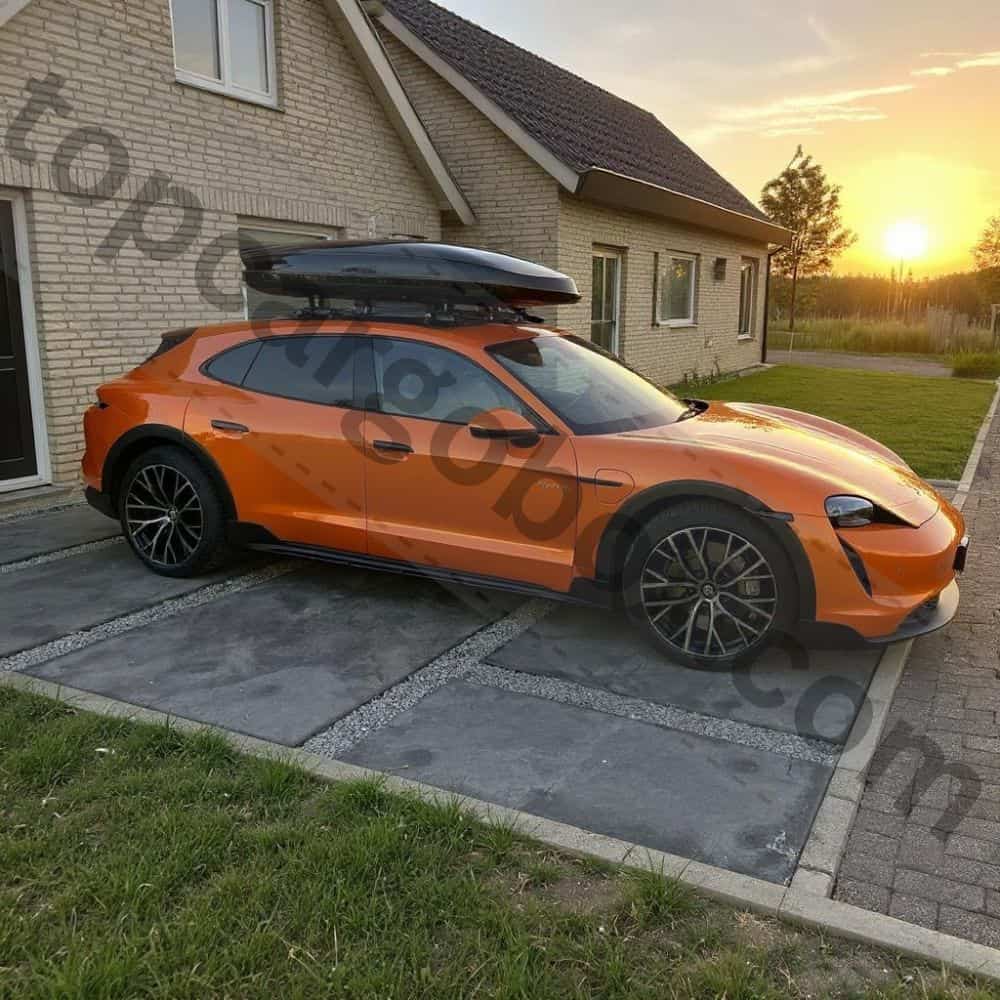 A comparison of popular used roof box brands, including Thule, Yakima, and Rhino Rack, highlighting their durability and features.
