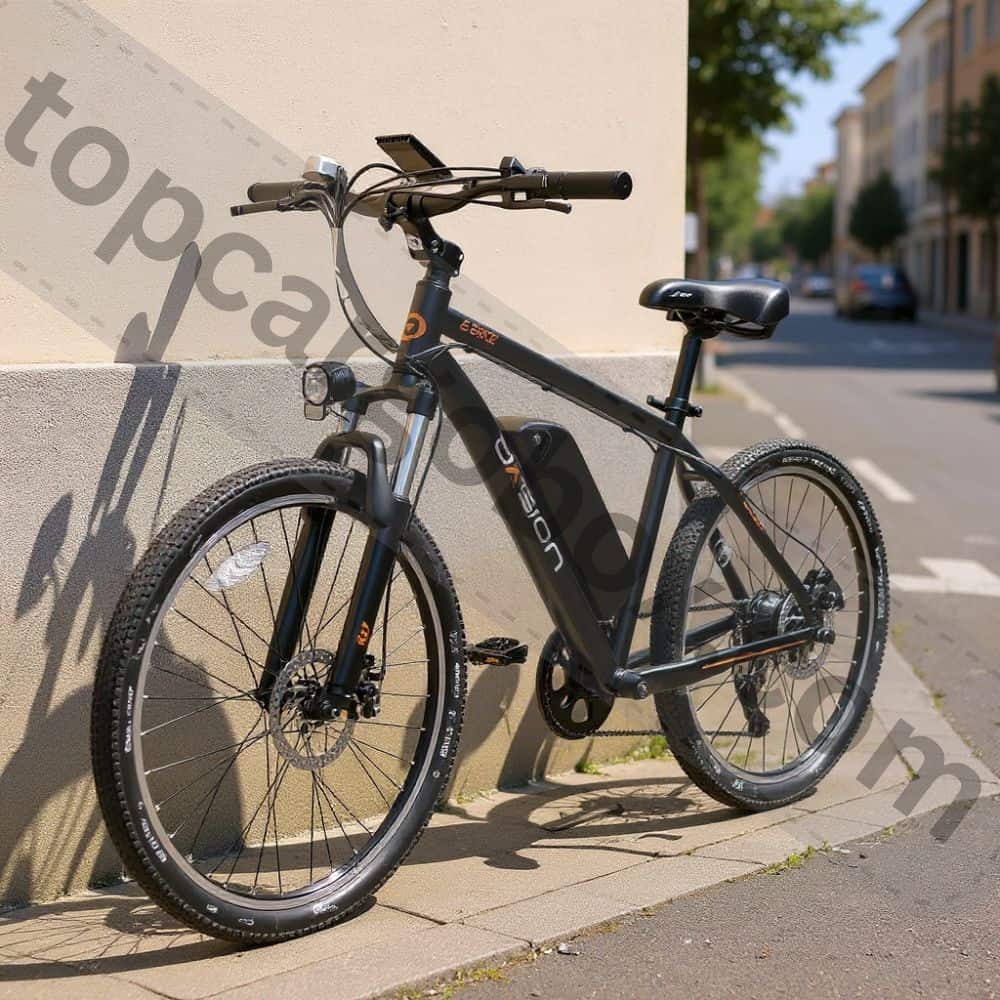 An illustration showing the difference between a full dual suspension system and a basic front fork suspension.
